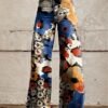 Hot Selling Plus Size Women's Casual Pants Thin Imitation Jeans