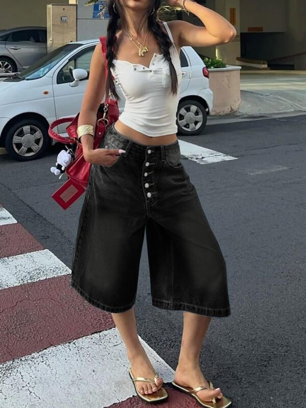 Women's Cotton Jeans Shorts