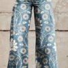 Hot Selling Plus Size Women's Casual Pants Thin Imitation Jeans