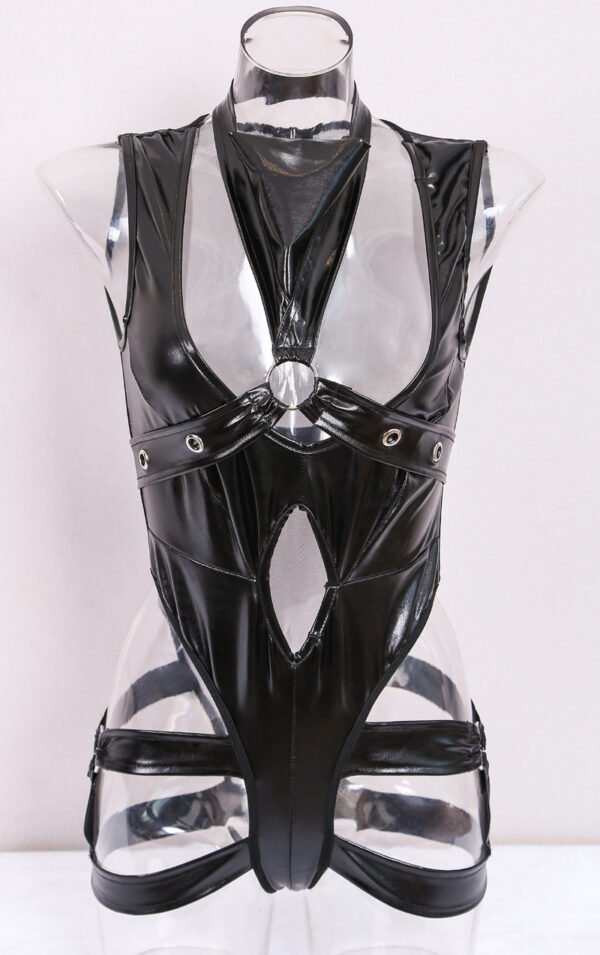 8e959b93-c4c6-4c3e-b4ca-9bdbd77924a3 Women's Lycra Wet Look Leggings