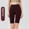 High Waist Belly Contracting Fitness Shorts Women's Tight Four Points Yoga Pants