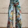 Hot Selling Plus Size Women's Casual Pants Thin Imitation Jeans
