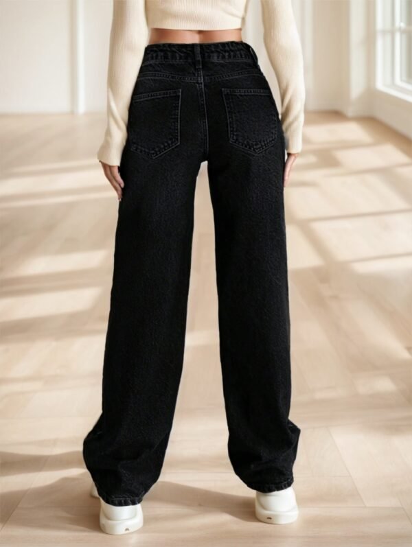 Women's Cotton Casual Straight Jeans