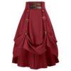Medieval Costume Women's Steambeer Festival Punk Skirt