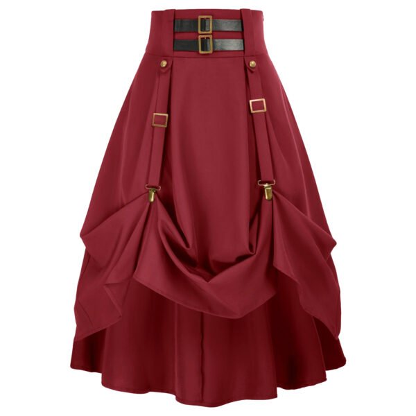 Medieval Costume Women's Steambeer Festival Punk Skirt