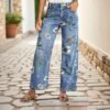 Women's Wide Denim Jeans