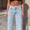 Women's Wide Denim Jeans