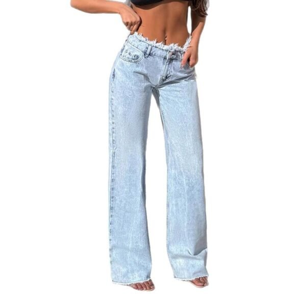 Women's Wide Denim Jeans