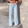 Women's Wide Denim Jeans