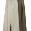 Casual Style Three-dimensional Pleated Suit Pants Loose Drooping Women