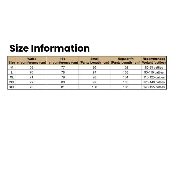 Size Information Women's Loose  Polyester  Skirt