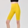 High Waist Belly Contracting Fitness Shorts Women's Tight Four Points Yoga Pants