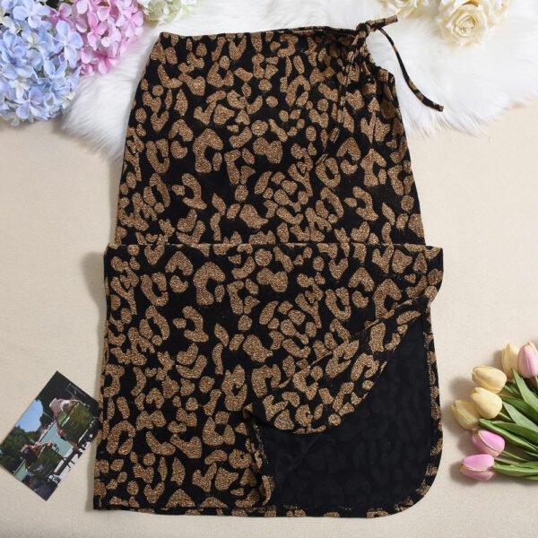 Women's PU Blend Midi Skirt