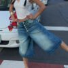 Women's Cotton Jeans Shorts
