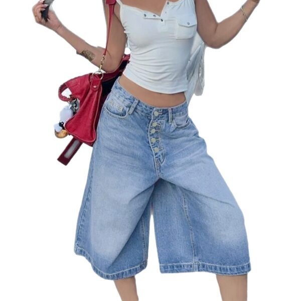 Women's Cotton Jeans Shorts