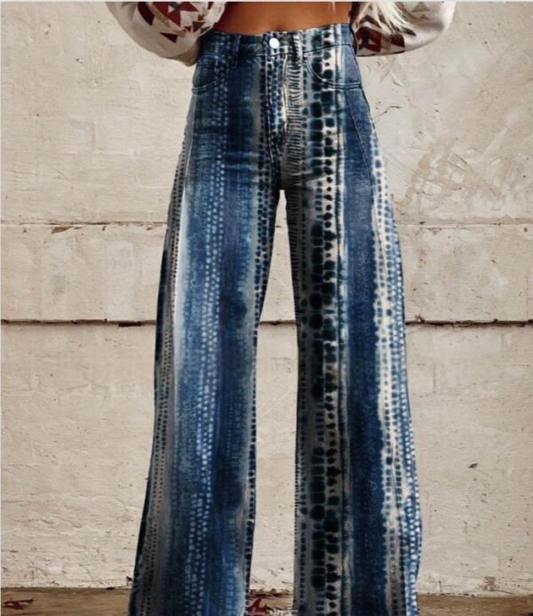 Hot Selling Plus Size Women's Casual Pants Thin Imitation Jeans