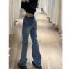 Women's Cotton  Slim Fit Low  Jeans