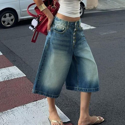 Women's Cotton Jeans Shorts