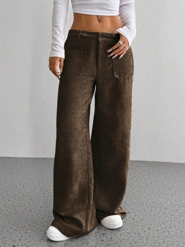 e29de941-a6c7-4229-ac0a-a69491294ccb Women's Corduroy  Loose Pants