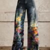 Hot Selling Plus Size Women's Casual Pants Thin Imitation Jeans