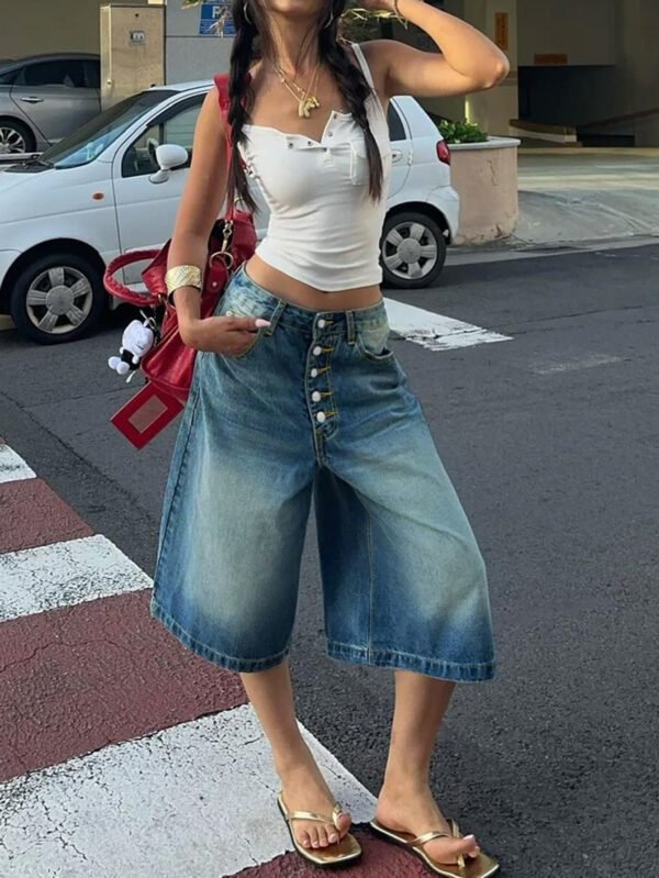 Women's Cotton Jeans Shorts