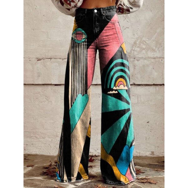 Hot Selling Plus Size Women's Casual Pants Thin Imitation Jeans