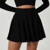 High Waist Tennis Skirt Lining With Good Drape